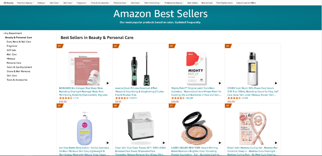Amazon'da En Çok Satılan