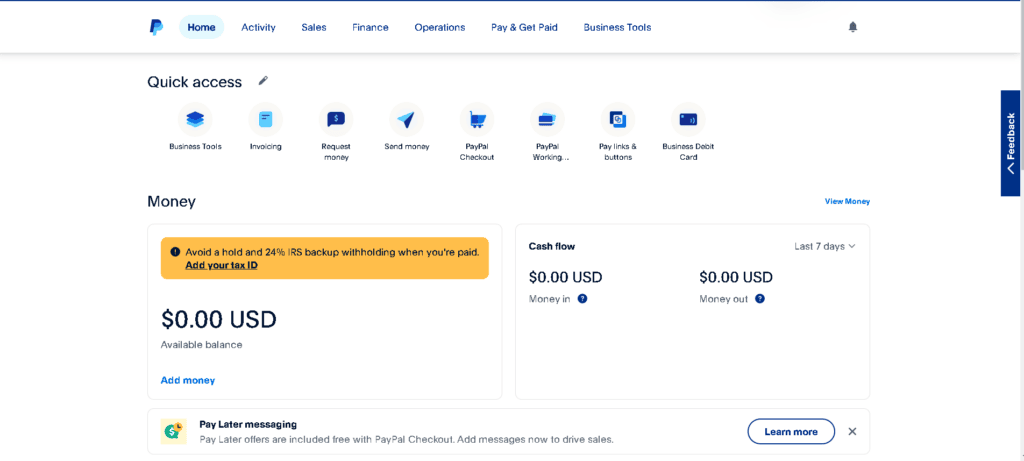 PayPal ile Ödeme Almak