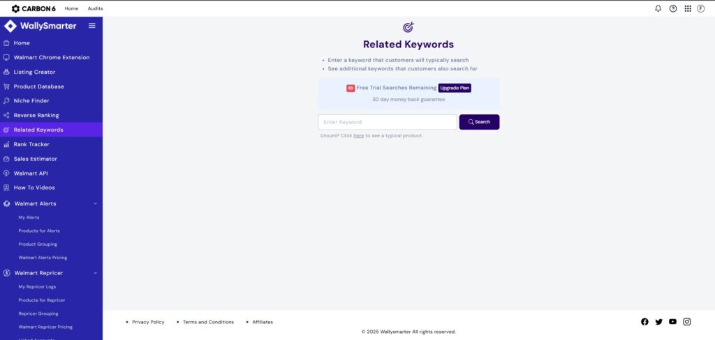 Walmart Anahtar Kelime Araştırması wallsmarter 4
